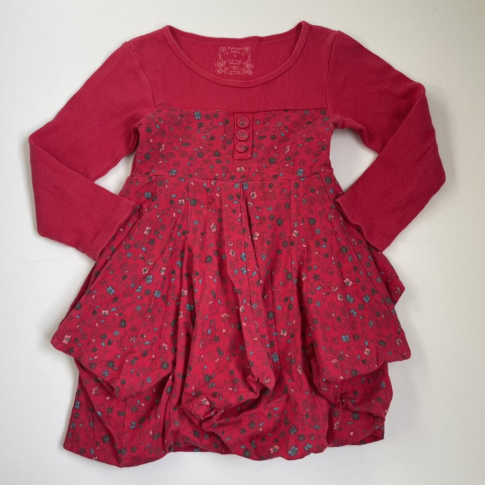 Pumpkin Patch Ruffled Dress